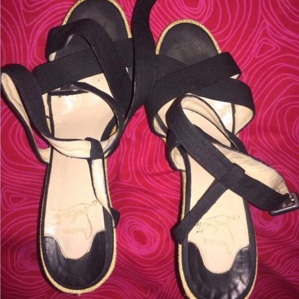 Christian Louboutin Wedge’s Shoes